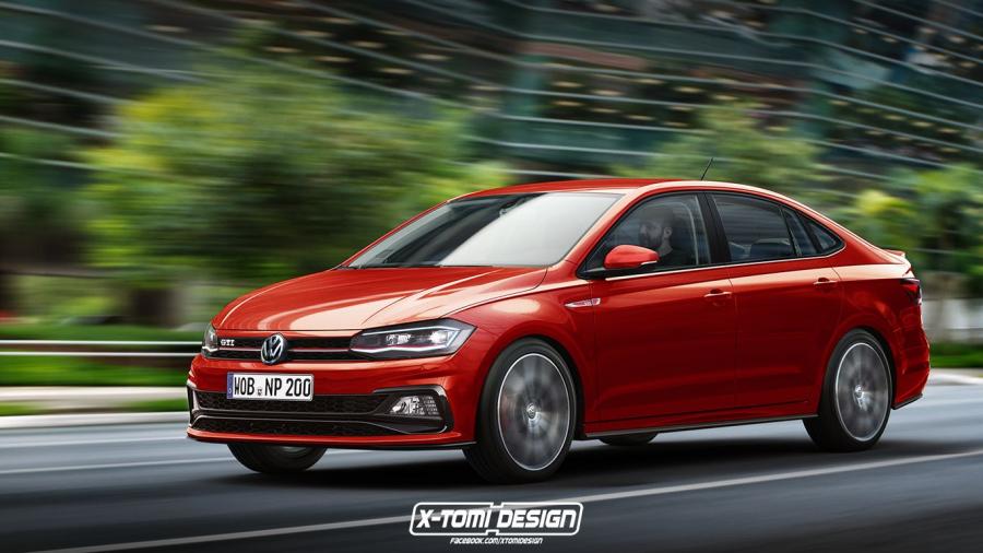  Volkswagen Virtus GTI by X-Tomi Design 2017 года  (фото 1 из 1)